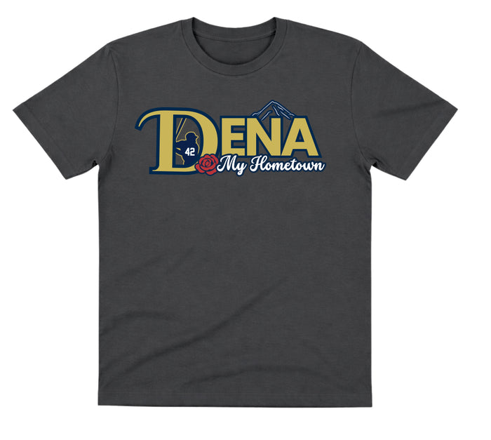 Dena Charcoal Dry Fit Shirt: My Hometown