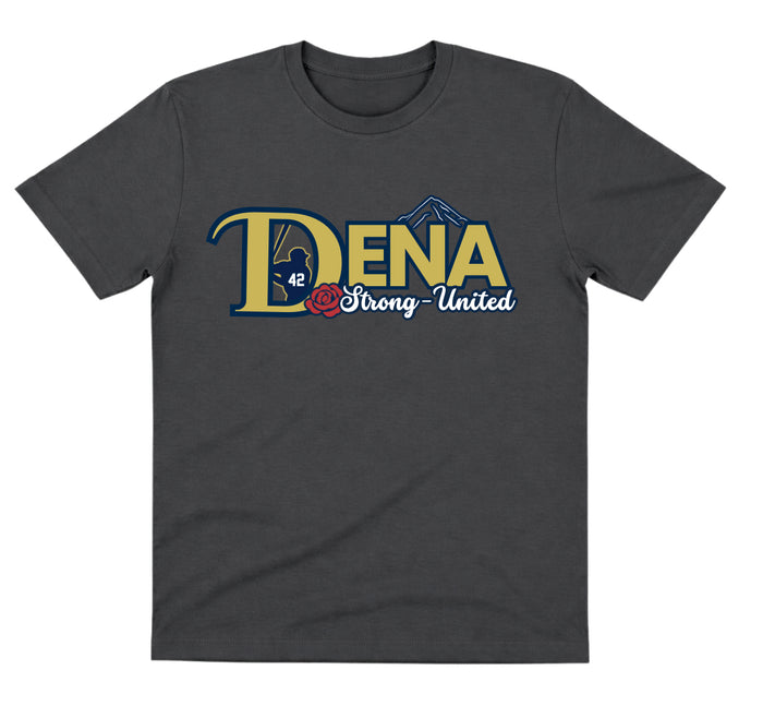 DENA Charcoal Dry Fit Shirt: Strong United