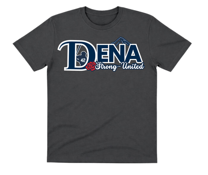 DENA Charcoal Dry Fit Shirt: Strong United