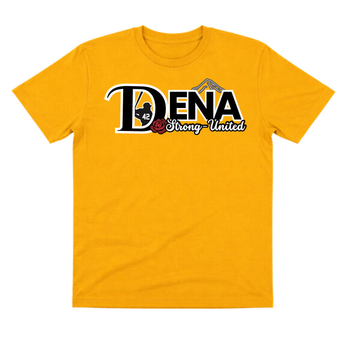 Dena Gold Dry Fit Shirt: Strong United
