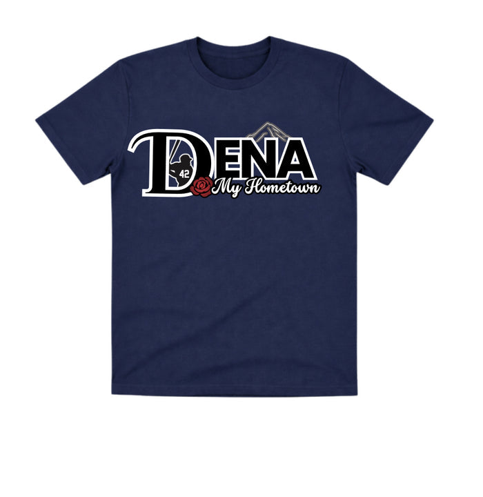 Dena Navy Dry Fit Shirt: My Hometown