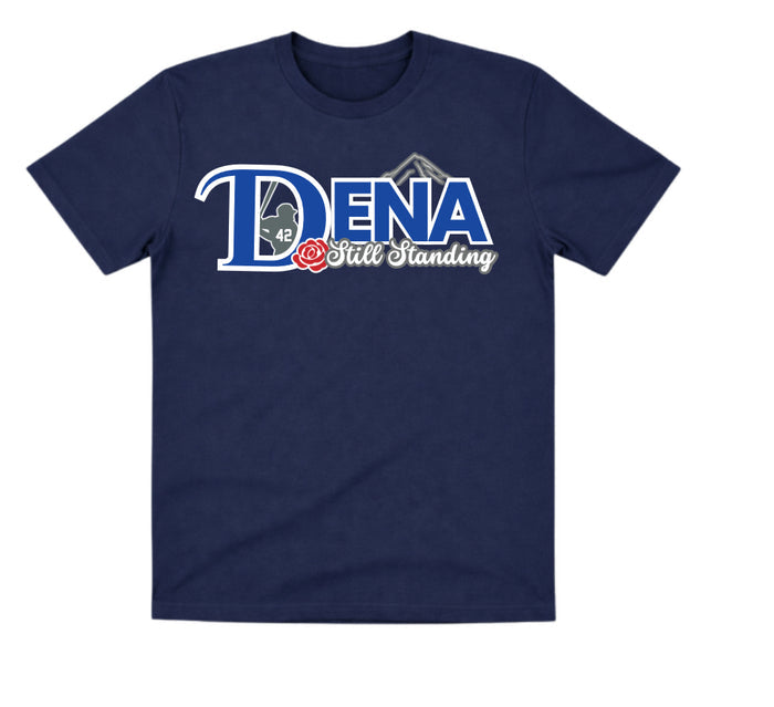 Dena Navy Dry Fit Shirt: Still Standing