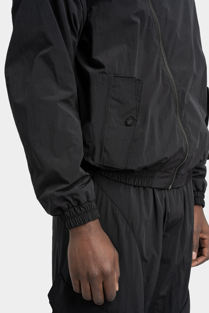 La Haine Inside Us | SS25 - Detachable sleeves hooded bomber jacket