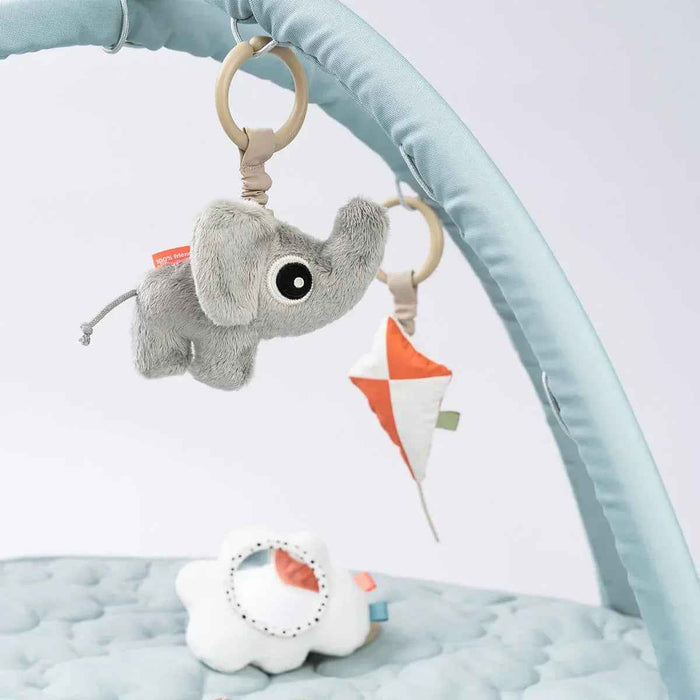 Done by Deer® Igralna podloga z lokom Playground Blue Done by Deer