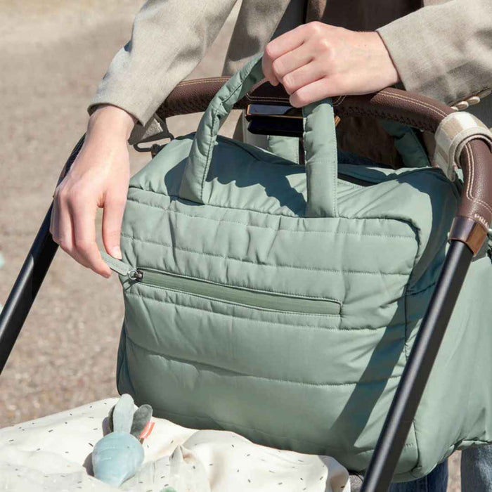 Done by Deer® Previjalna torba Quilted Green Done by Deer