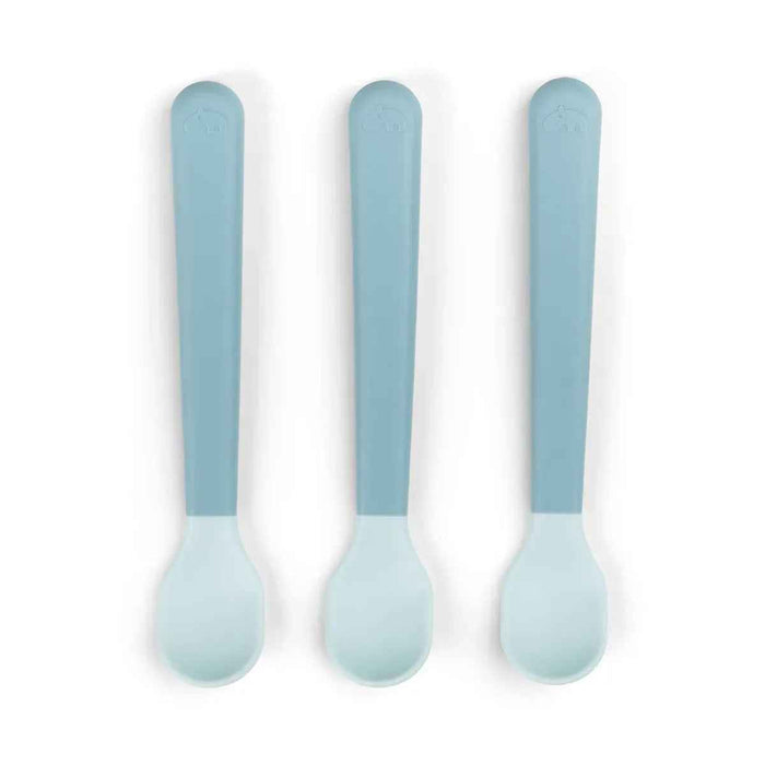 Done by Deer® Set žličk za uvajanje Foodie Blue Done by Deer