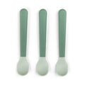 Done by Deer® Set žličk za uvajanje Foodie Green Done by Deer