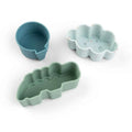Done by Deer® Set 3 silikonskih modelčkov Happy clouds Blue Done by Deer