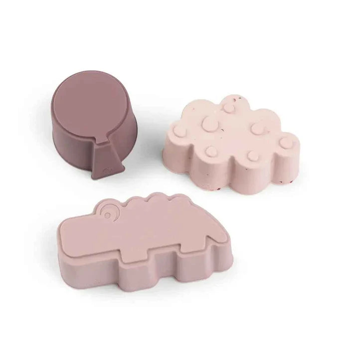 Done by Deer® Set 3 silikonskih modelčkov Happy clouds Powder Done by Deer