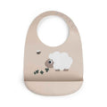 Done by Deer® Silikonski slinček Sheepy Sand Done by Deer