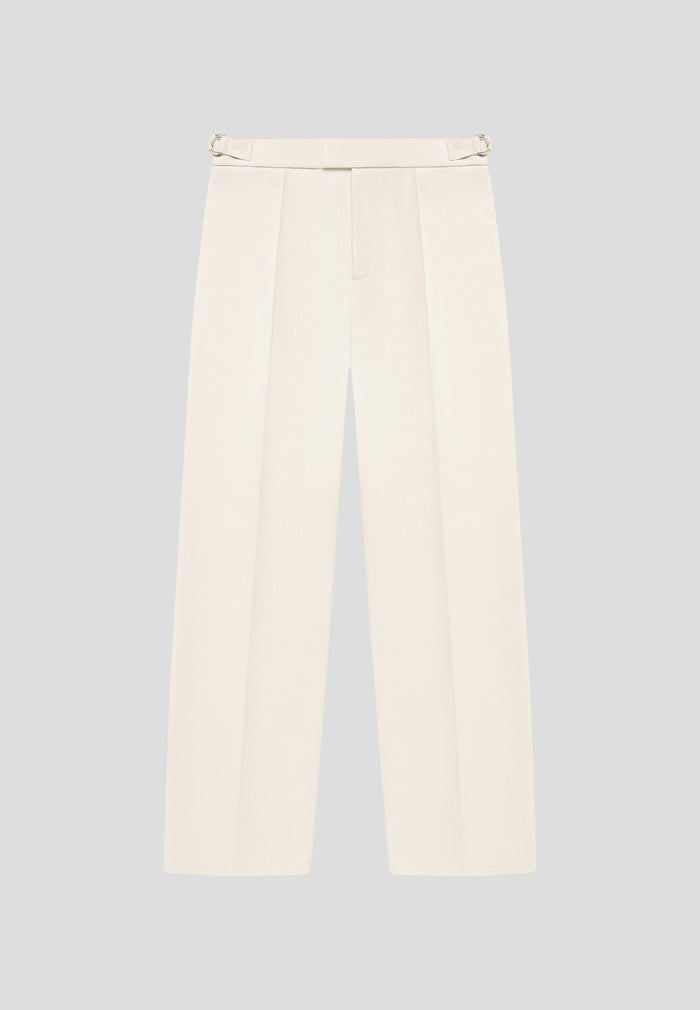 relaxed-fit-twill-pleated-tailored-trousers-cream