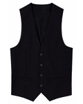 Dorset 112 Black Wool Stretch Waistcoat