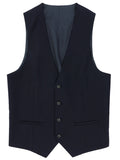 Dorset 112 Navy Wool Stretch Waistcoat