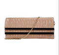 Double Bar Quilted Clutch