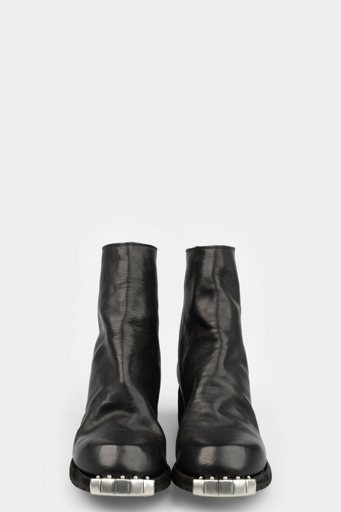 Guidi | Double heel metal clad toe back zip boots | NB06V