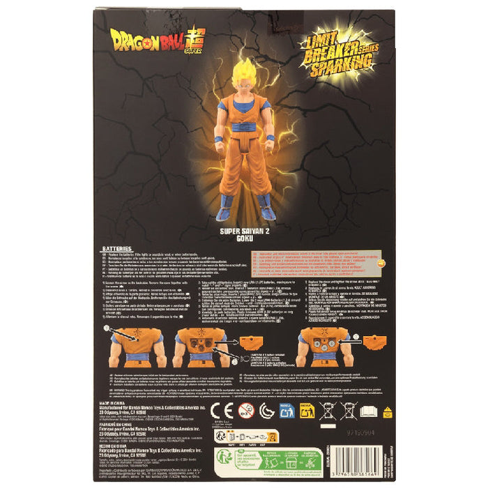 Dragon ball Limit Breaker Spark Super Saiyan 2 Goku 12 Inch Action Figures