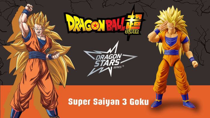 Dragonball Stars Super Saiyan 3 Goku Action Figure 6.5 Inch