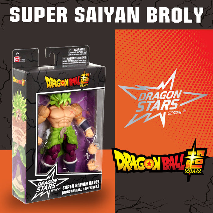 Dragonball Stars Super Saiyan Broly Action Figure 6.5 Inch