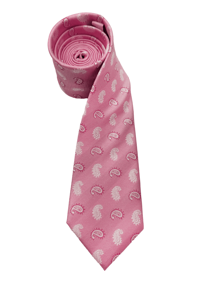 East Side Pink Paisley Silk Tie