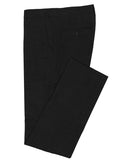 Edward 111 Black Self Check Wool Stretch Suit Trouser