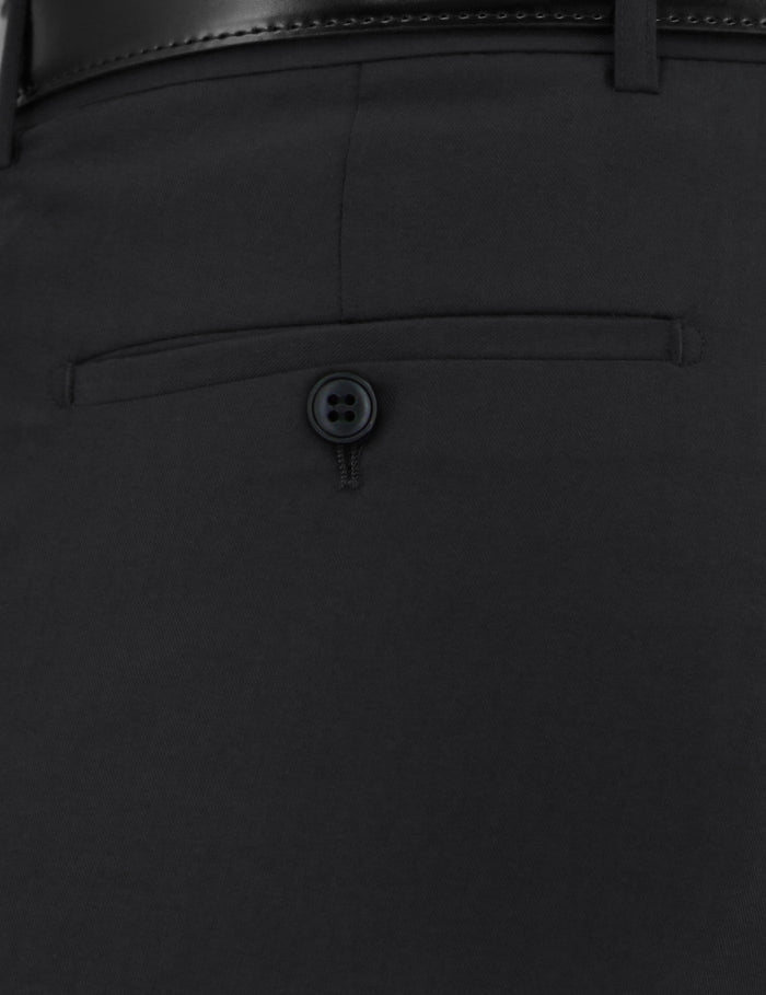 Edward 113 Black Super 150 Wool Suit Trouser