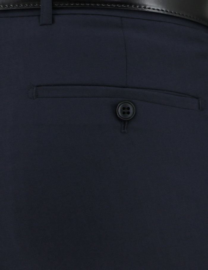 Edward 113 Navy Super 150 Wool Suit Trouser