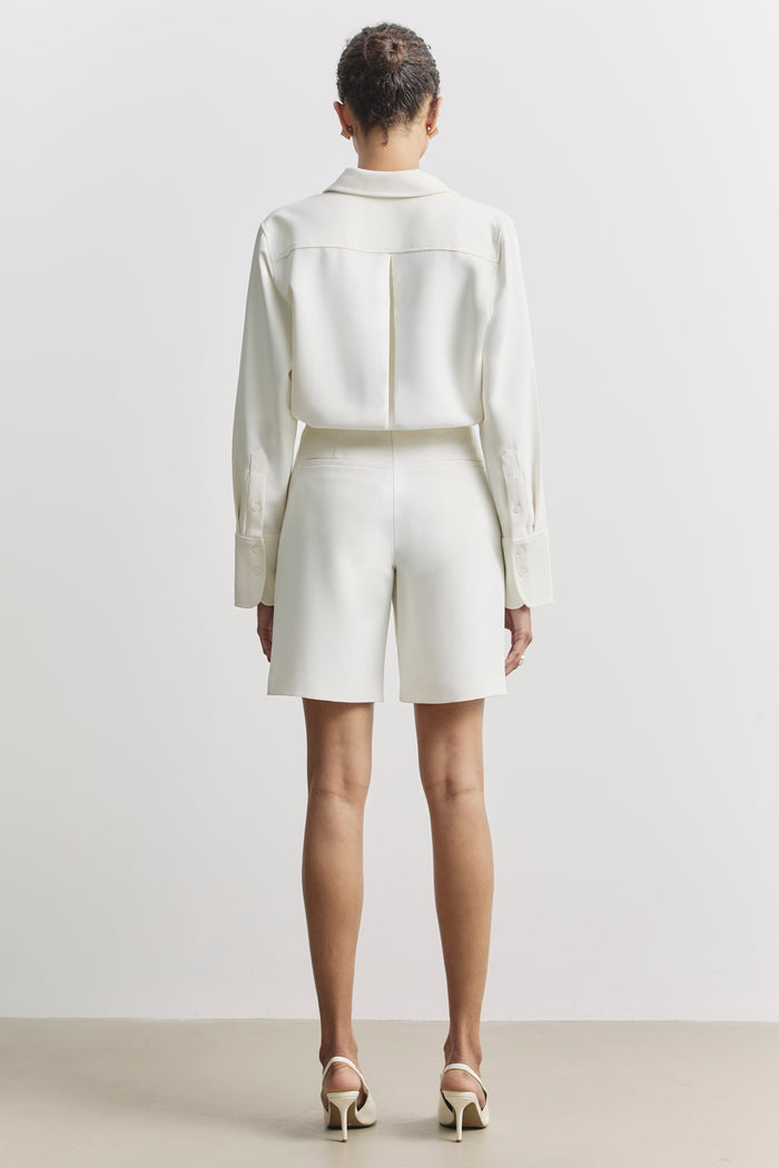 Effortless Oversized Shirt - White