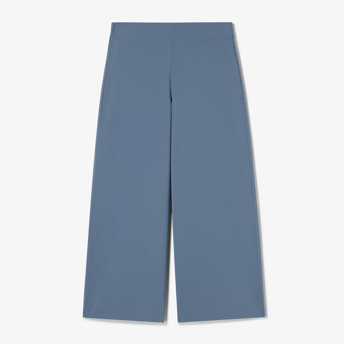 Blue pants on a white background