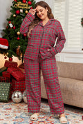 Ensemble de salon chemise et pantalon grande taille *-A WOMAN WE LOVE