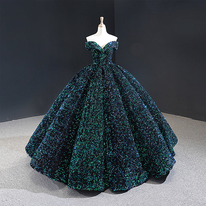 Fashion Quinceanera Dress Off The Shoulder Sweet 15 Girl Ball Gown - Rosymae