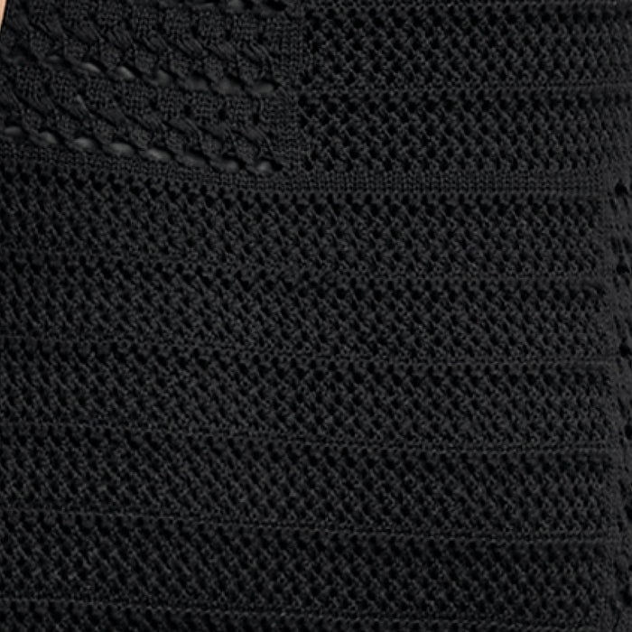 Detailed image of the Fina Dress in Black