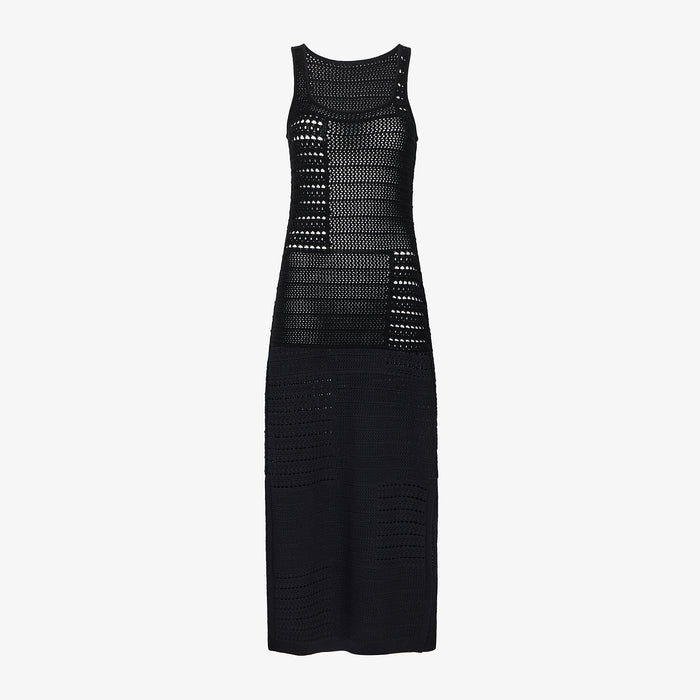 Packshot image of the Fina dress in Black