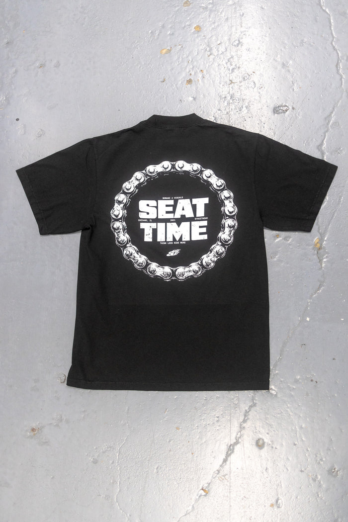 FLAME:CHAIN Oversized Garment Dye Tee
