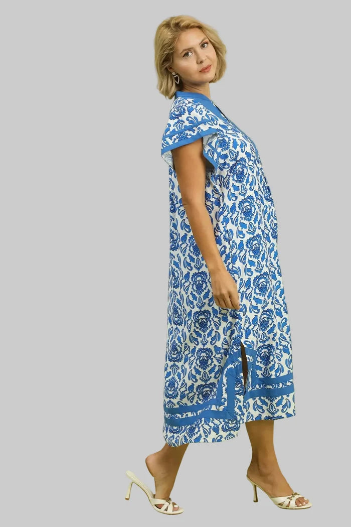 umgee plus size women's floral dresses