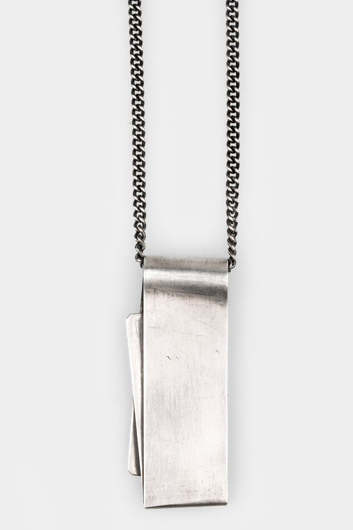 Werkstatt München | Folded pendant necklace