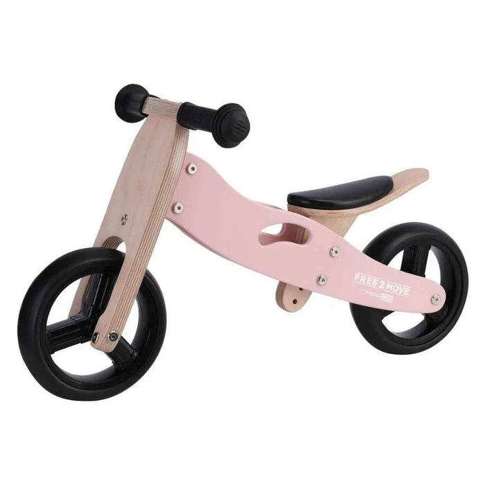 Free2Move® Lesen trikolesni poganjalec 2v1 Rider Pink Free2Move