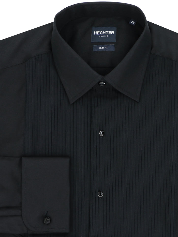 Frill 5WT Black Easycare Dinner Shirt