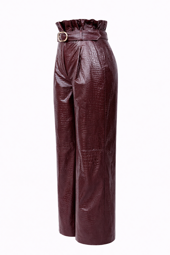 Genuine Lambskin Leather High