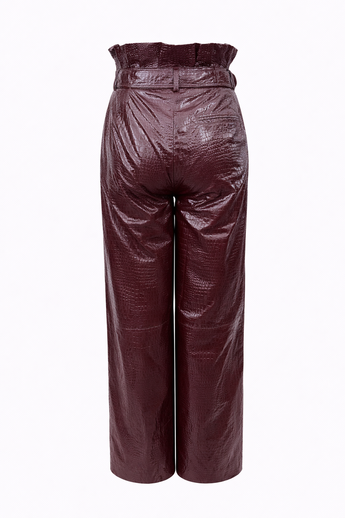 Genuine Lambskin Leather High