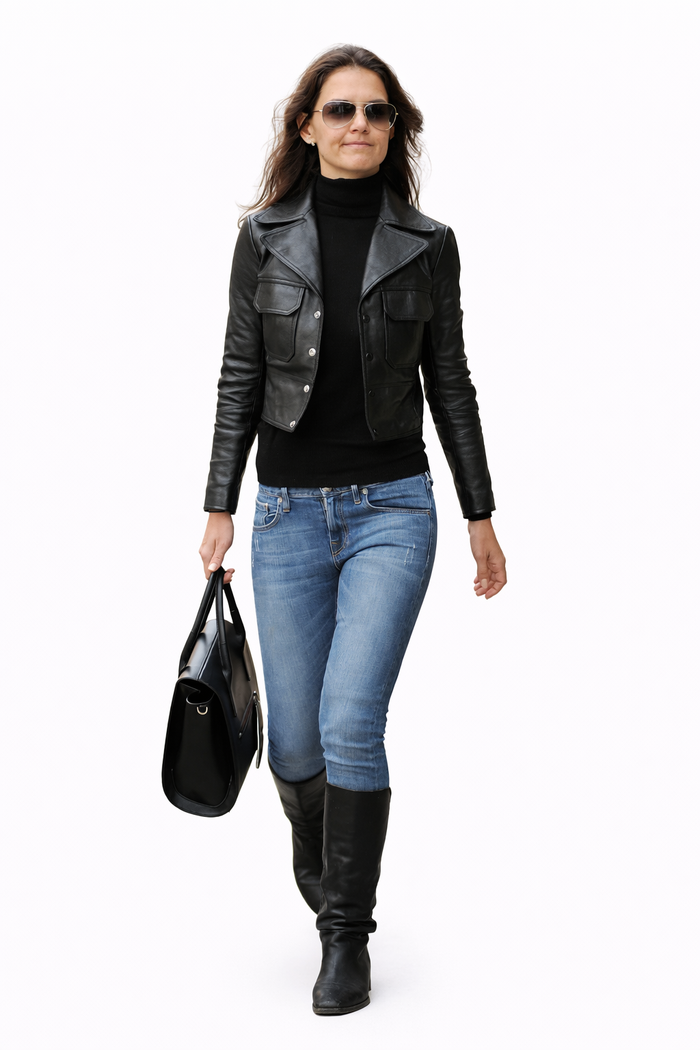 Genuine Lambskin Leather Jacket