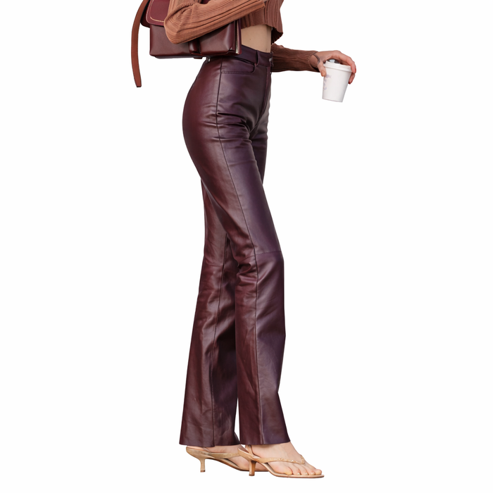 Genuine Lambskin Leather Pants