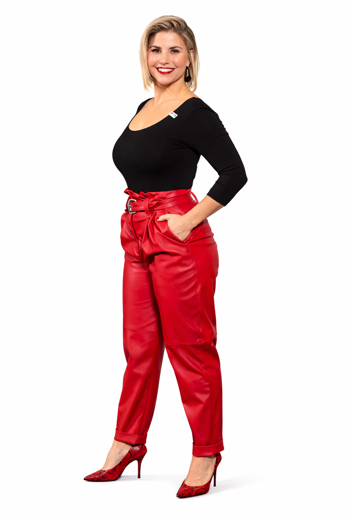 Genuine Lambskin Leather Pants