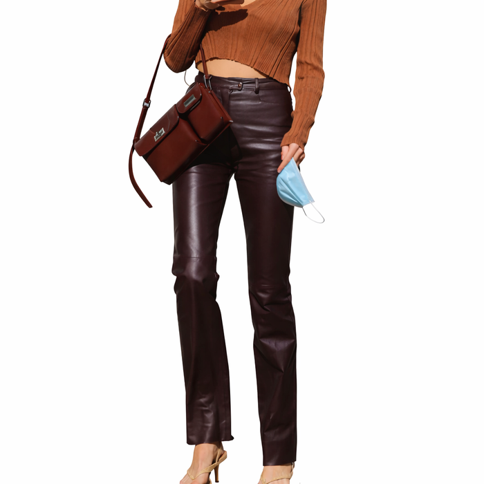Genuine Lambskin Leather Pants