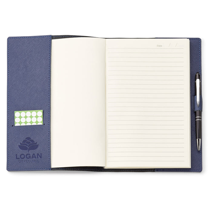 Genuine Leather Refillable Journal Combo