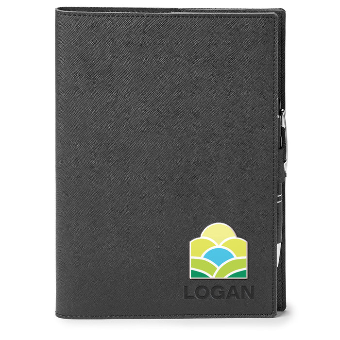 Genuine Leather Refillable Journal Combo