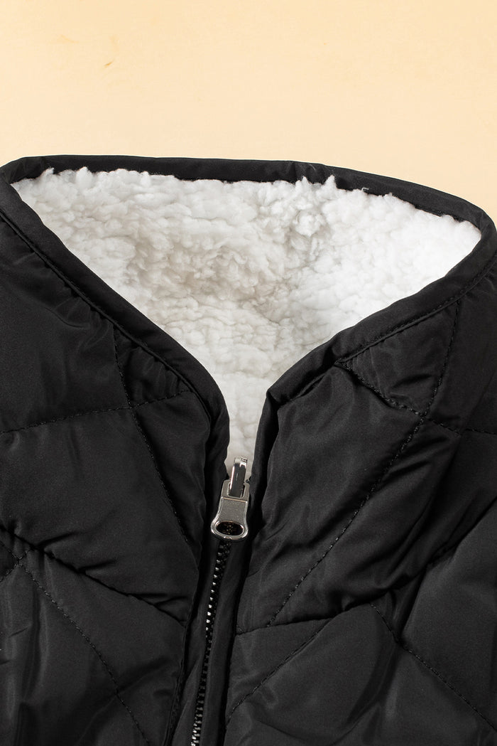Gilet Zippé Doublé Polaire