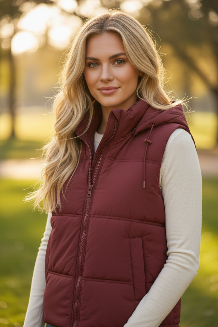 Gilet Zippé Uni Sans Manches