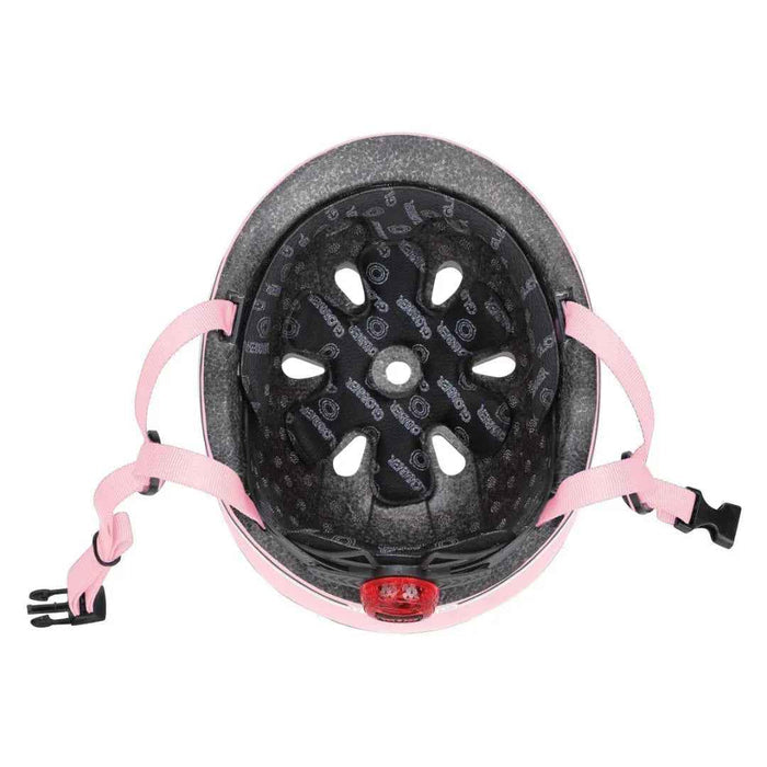 Globber® Otroška čelada z lučko XXS/XS ( 45-51cm ) Pastel Pink Globber