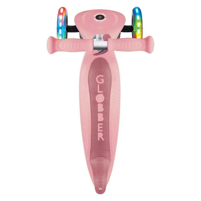 Globber® Otroški skiro s svetlečimi kolesi Primo Pastel Pink Globber