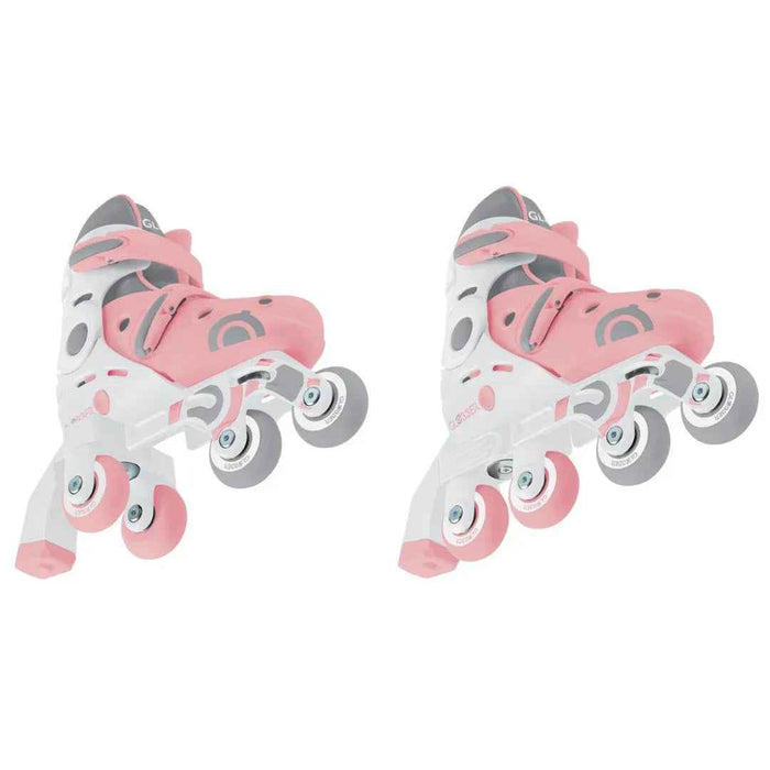Globber® Rolerji Learning 2v1 S/M: 30-33 Pastel Pink Globber